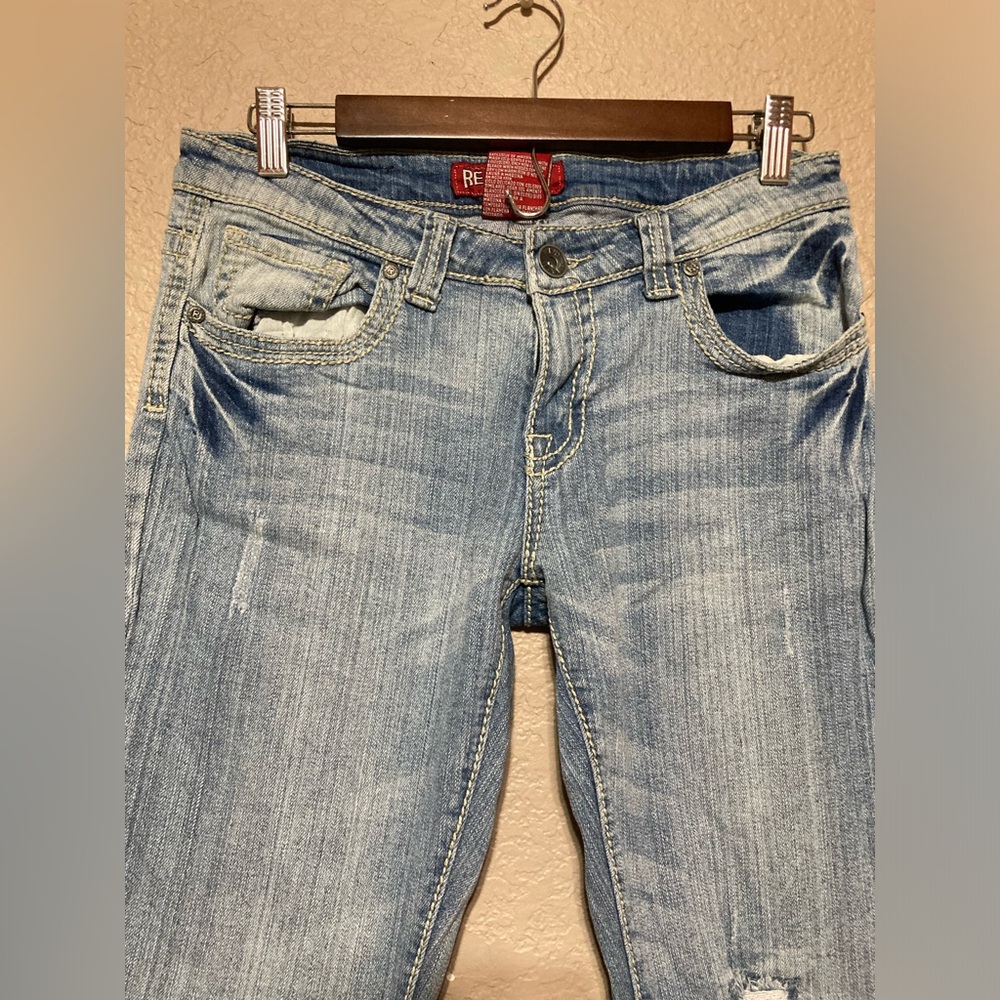 Red Rivet Jeans 11 - Picture 4 of 9